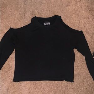 Victoria Secret’s Sport cold shoulder sweater